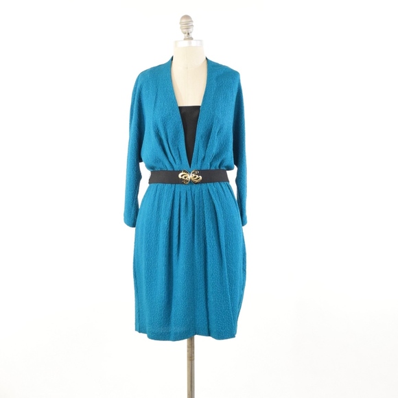 Trina Turk Dresses & Skirts - Trina Turk Jade Green Belted Cocktail Dress